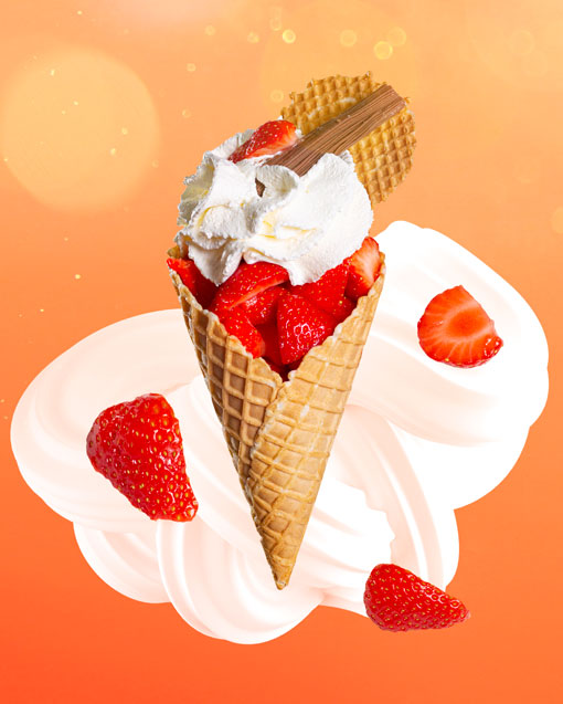 Aardbei Supercone